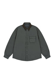 Padding Shirt Jacket (Deep Lake)