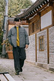 Padding Shirt Jacket (Deep Lake)
