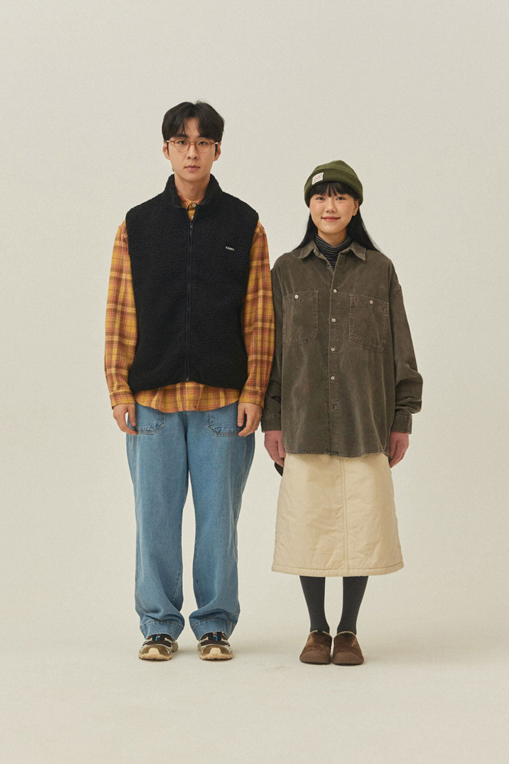 Pigment Corduroy Shirt (Brown)
