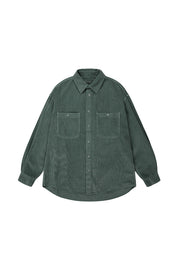 Pigment Corduroy Shirt (Deep Green)