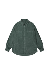 Pigment Corduroy Shirt (Deep Green)