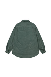 Pigment Corduroy Shirt (Deep Green)