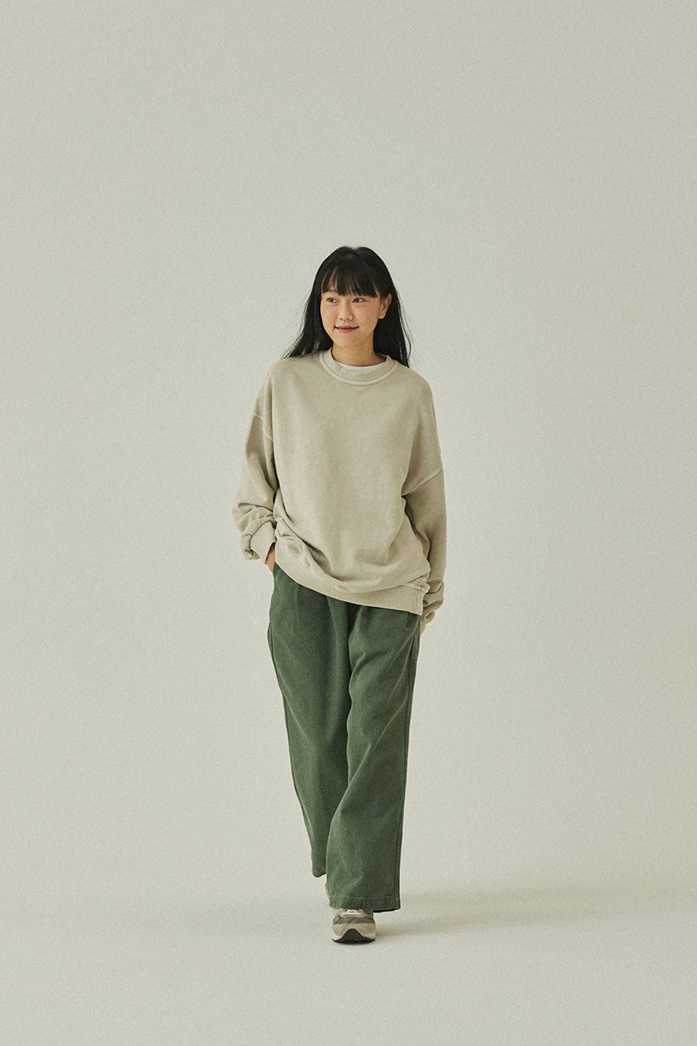 Pigment Sweatshirt (Cream)