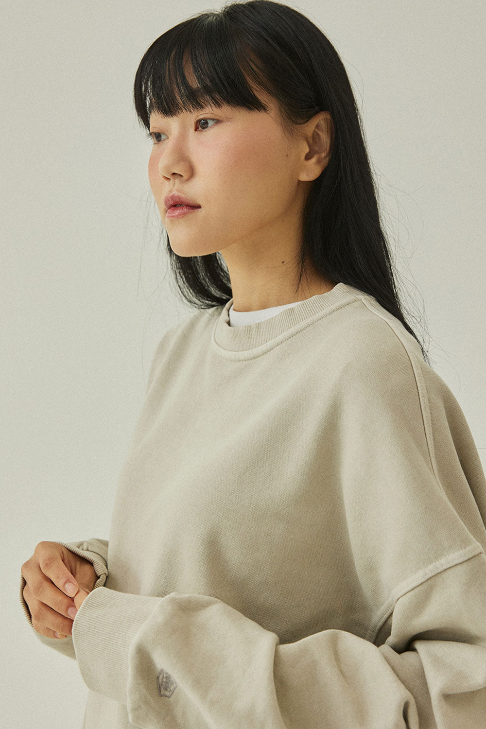 Pigment Sweatshirt (Cream)