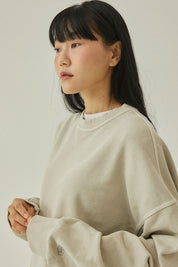 Pigment Sweatshirt (Cream)