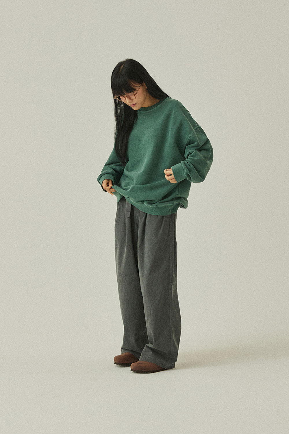 Pigment Sweatshirt (Deep Green)