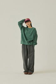 Pigment Sweatshirt (Deep Green)