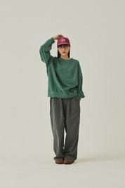 Pigment Sweatshirt (Deep Green)