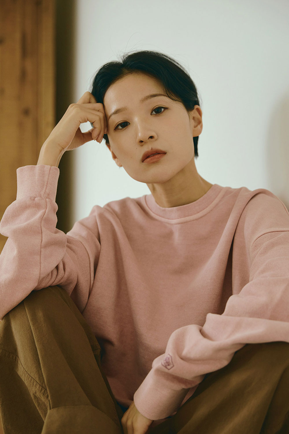 Pigment Sweatshirt (Dusty Pink)