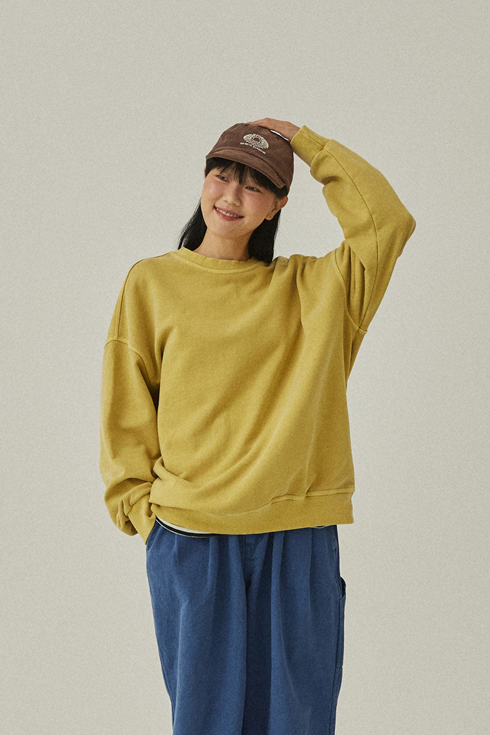 Pigment Sweatshirt (Mustard)