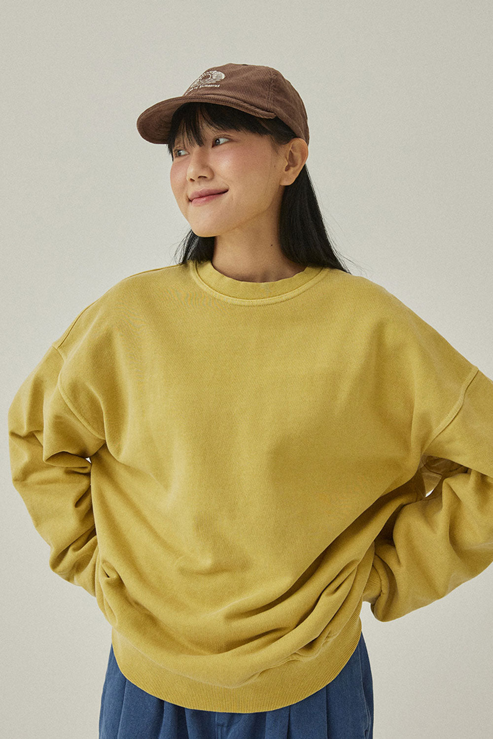 Pigment Sweatshirt (Mustard)