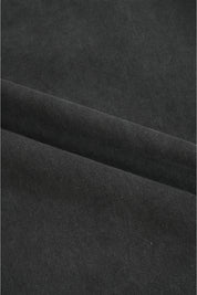 Pigment Two Tuck Wide Pants (Charcoal)