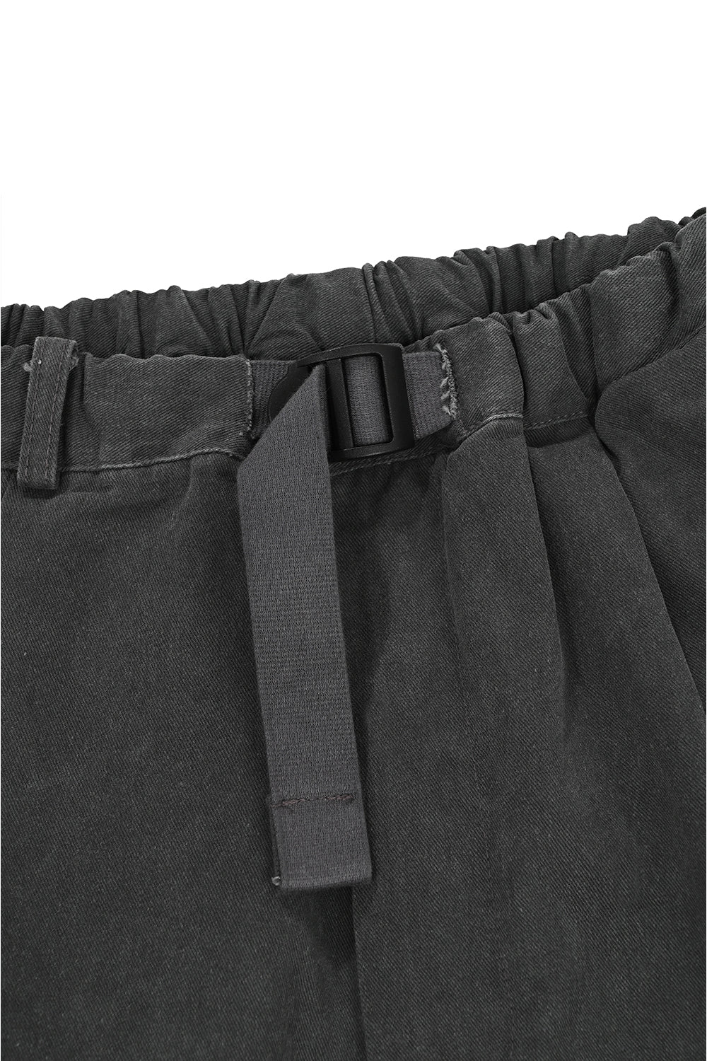 Pigment Two Tuck Wide Pants (Charcoal)