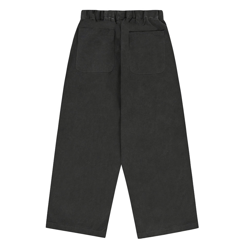 Black pants on a white background