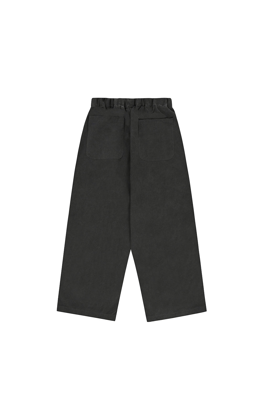 Pigment Two Tuck Wide Pants (Charcoal)