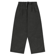 Black pants on a white background