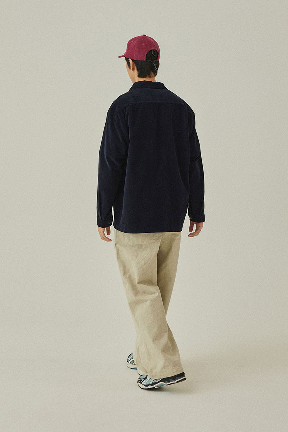 Pigment Two Tuck Wide Pants (Cream)