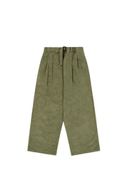 Pigment Two Tuck Wide Pants (Khaki)