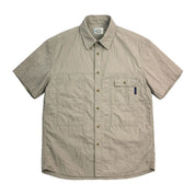 Pocket Utility Half Shirt (Beige)