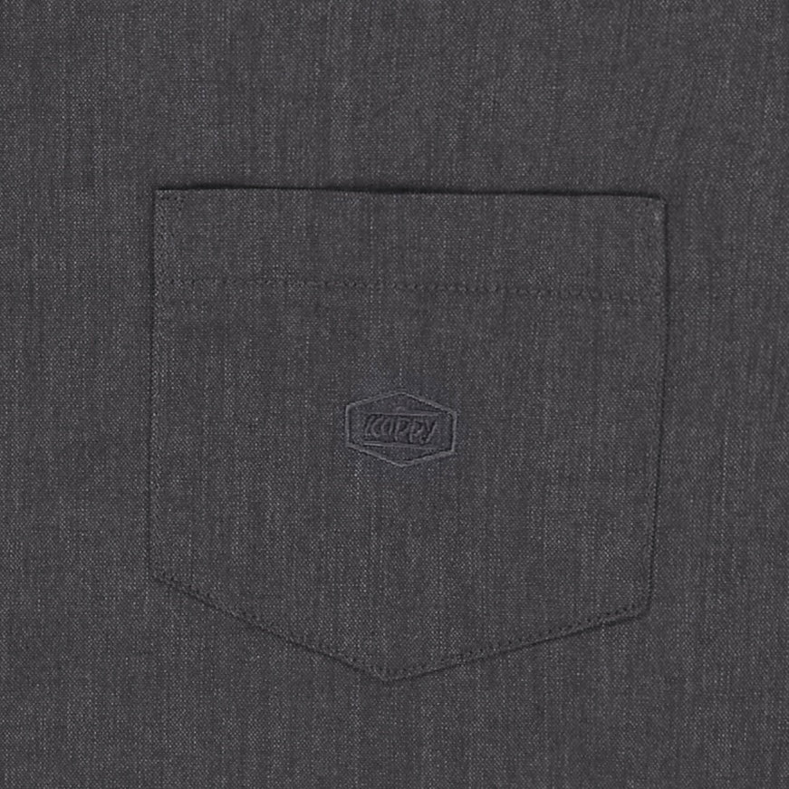 Relaxed Oxford Shirt (Charcoal)