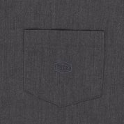 Relaxed Oxford Shirt (Charcoal)