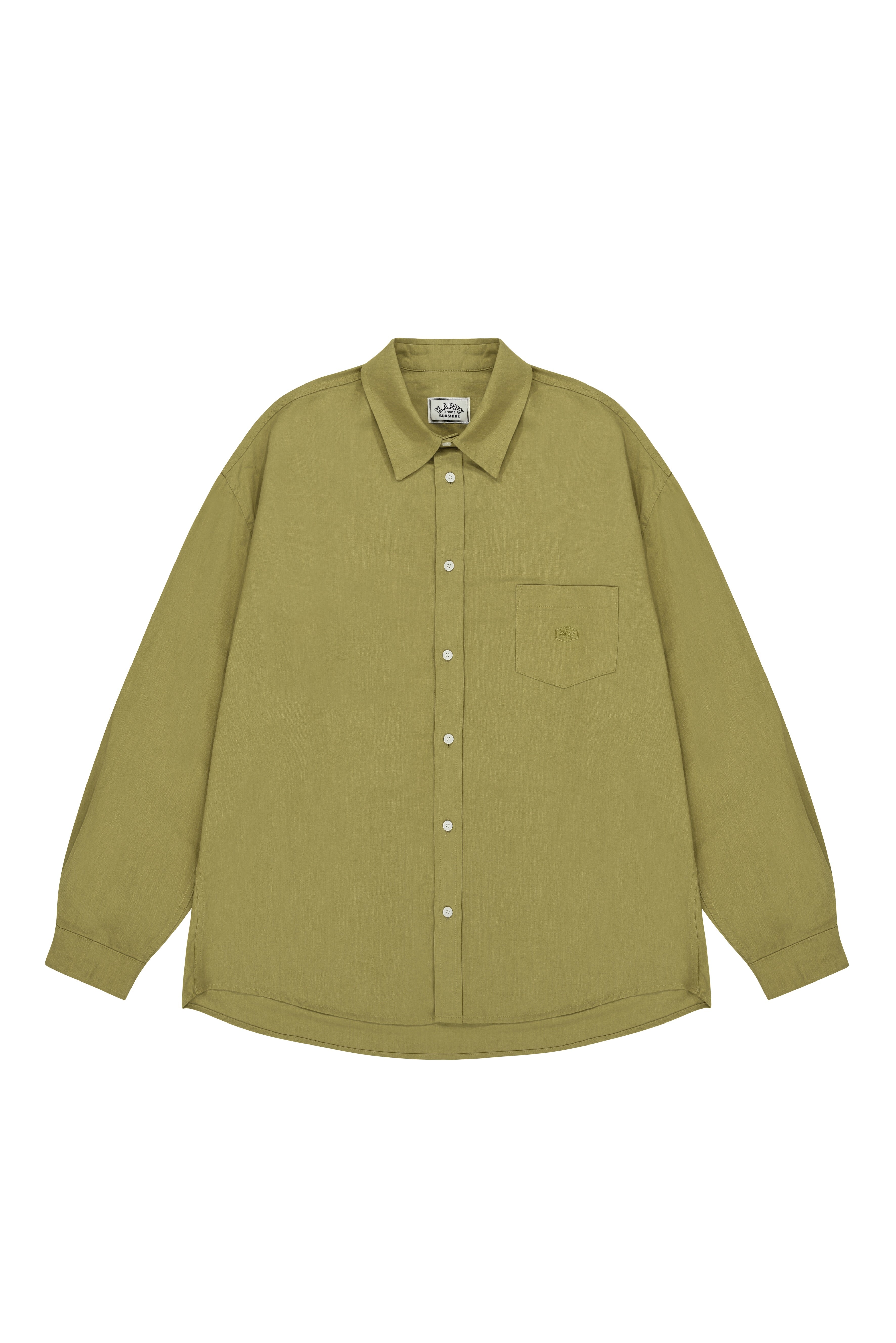 Relaxed Oxford Shirt (Olive)