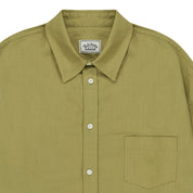 Relaxed Oxford Shirt (Olive)