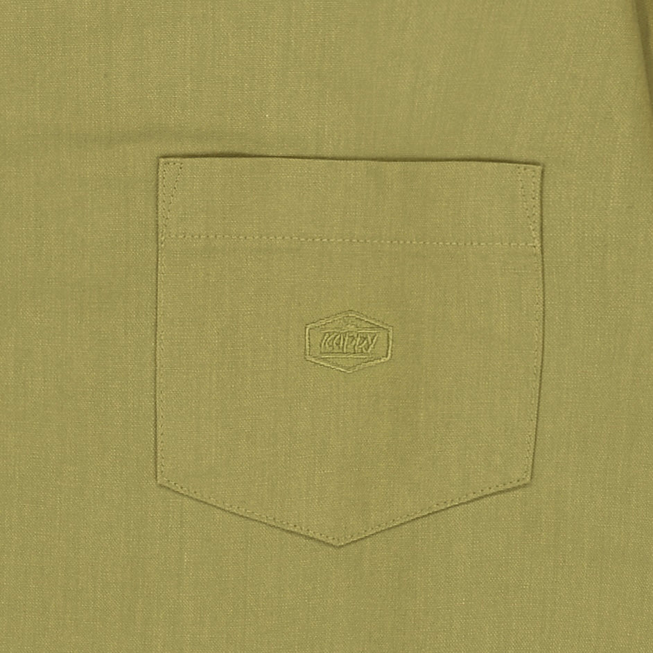 Relaxed Oxford Shirt (Olive)
