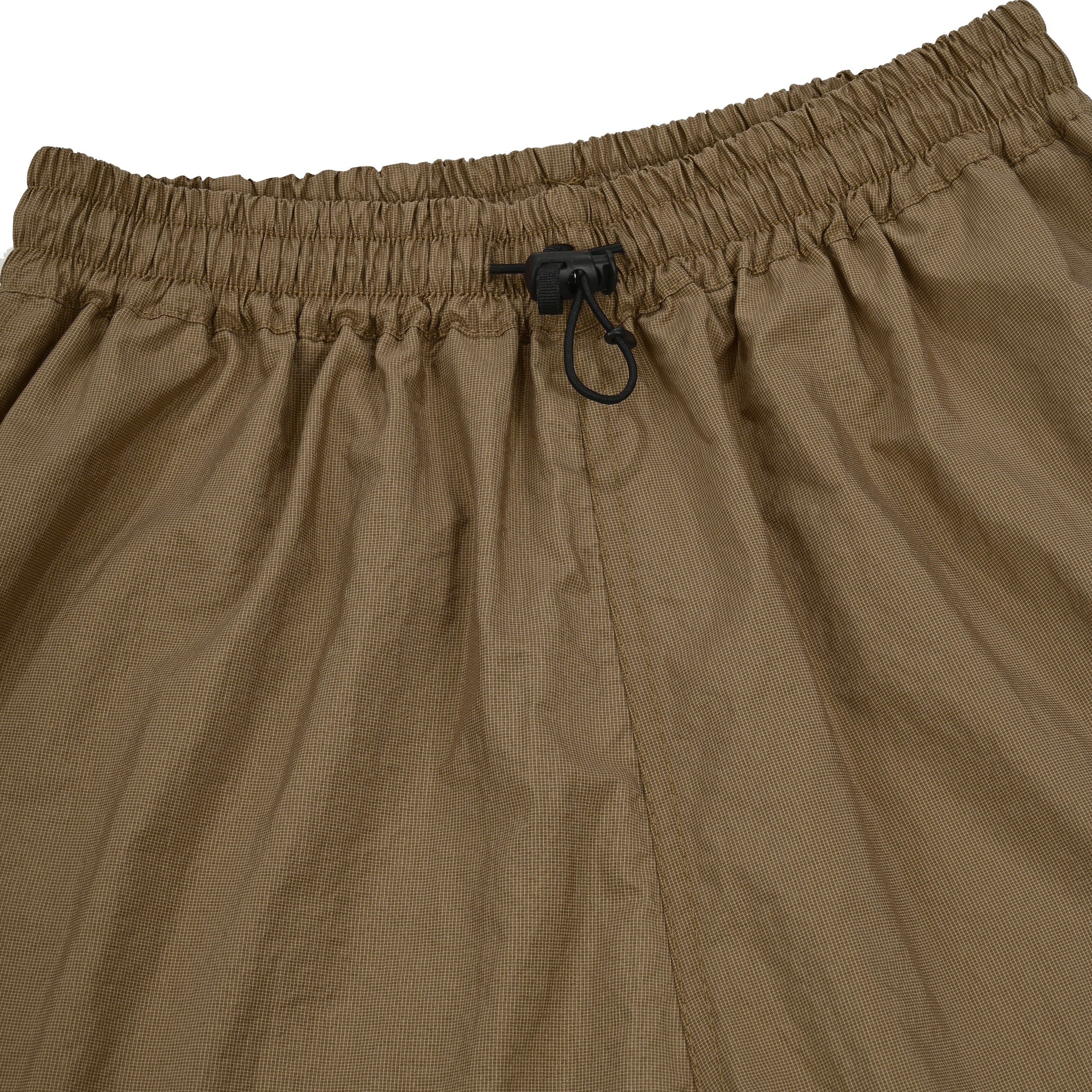 Ripstop String  Half Pants (Brown)