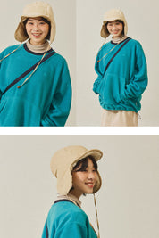 Reversible Trooper Hat (Beige)