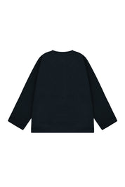 Reversible Utility Round Jacket (Navy)