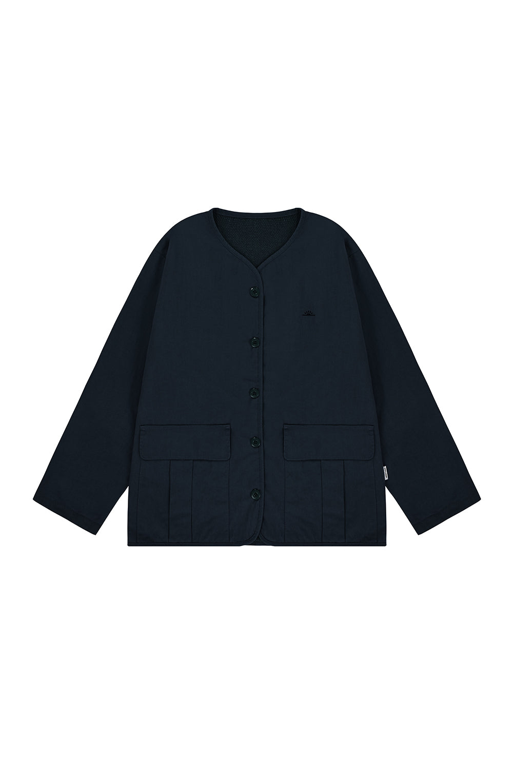 Reversible Utility Round Jacket (Navy)