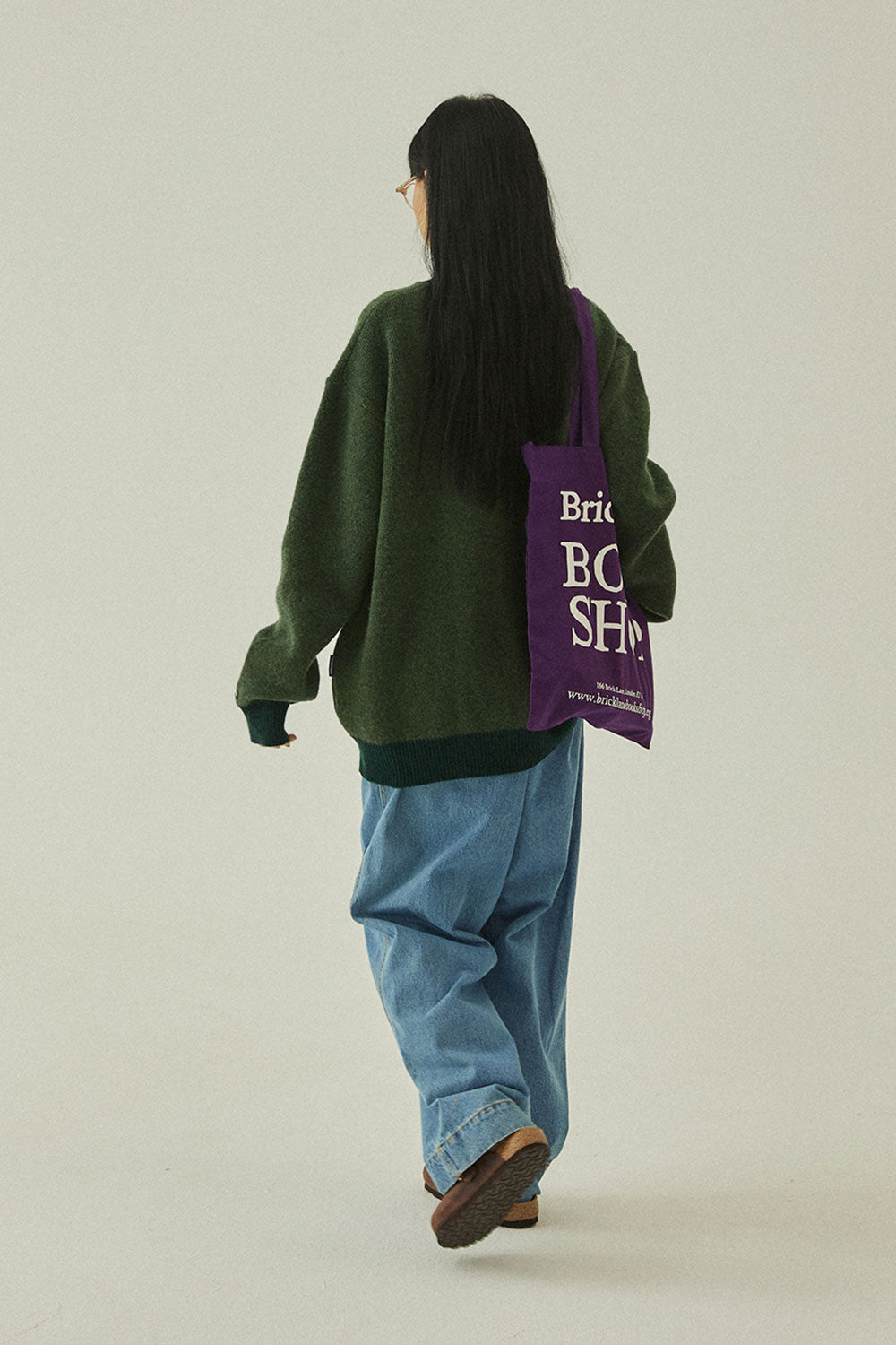 Ringer Round Wool Knit (Green)