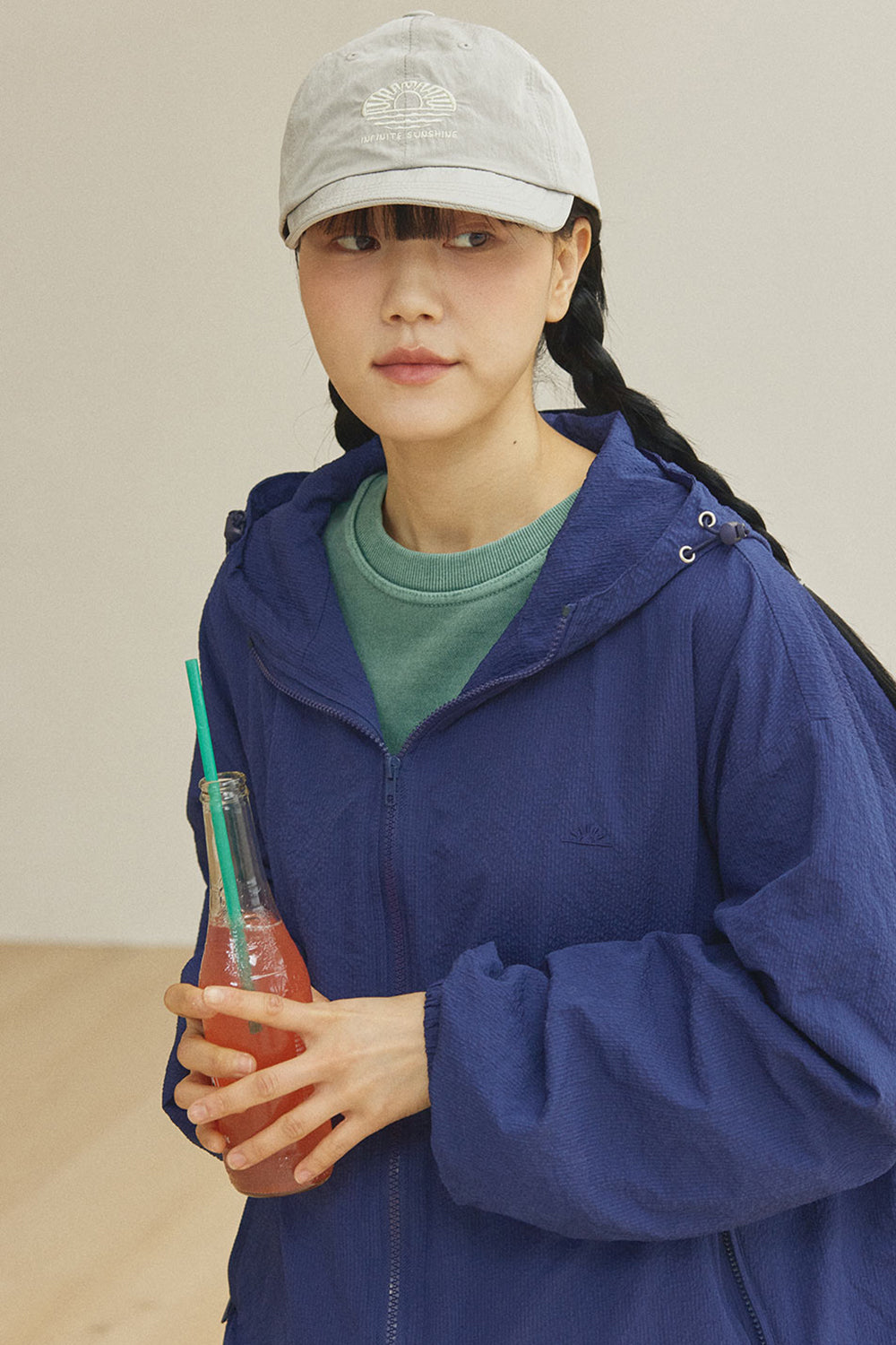 Ripstop Sunshine Cap (Light Grey)