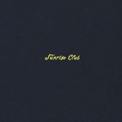 Slub Cotton Half T-shirt (Navy)