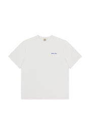 Slub Cotton Half T-shirt (White)