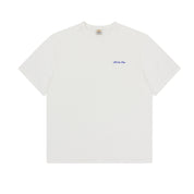 Slub Cotton Half T-shirt (White)