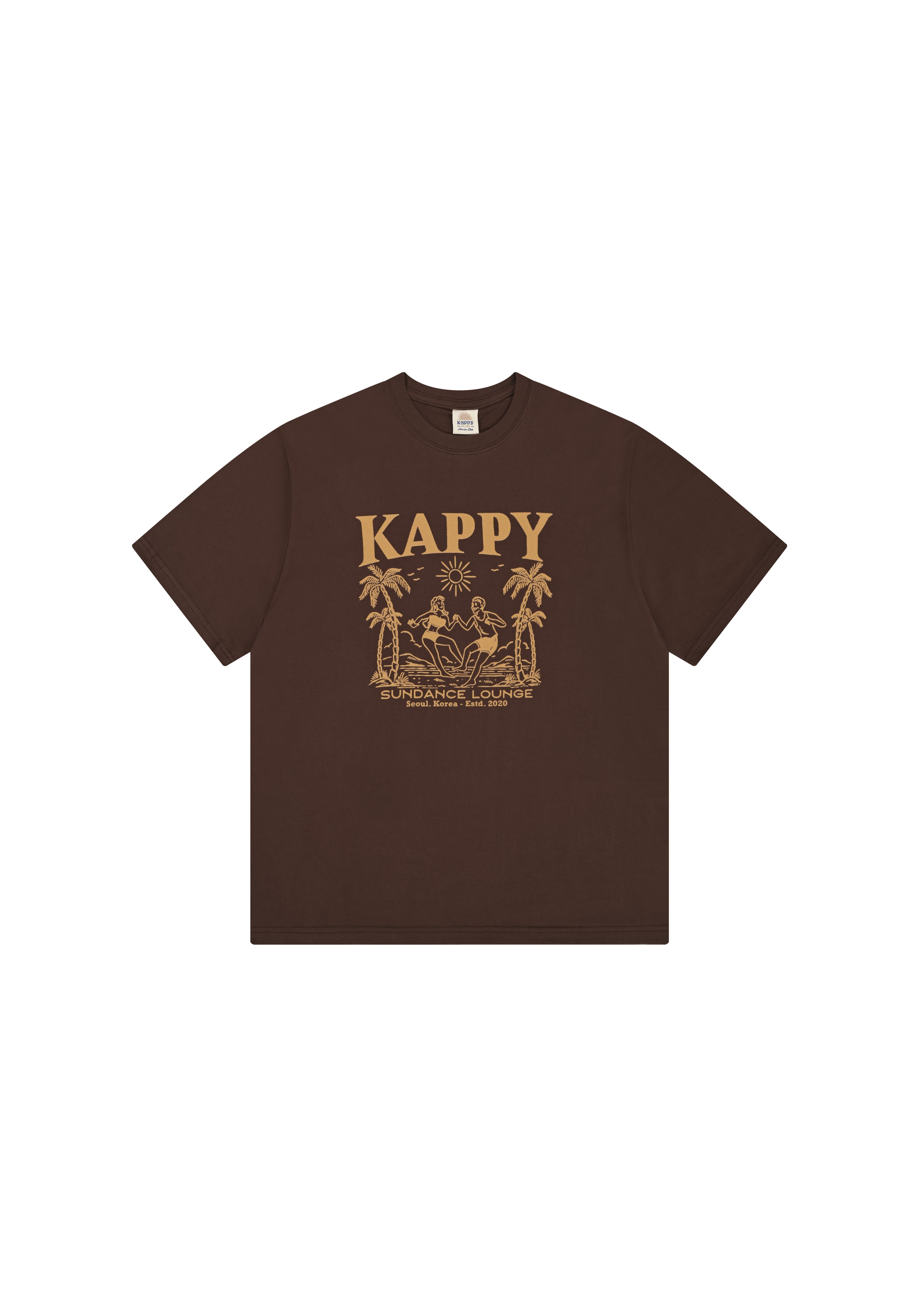 Sundance Lounge Half T-shirt (Brown)