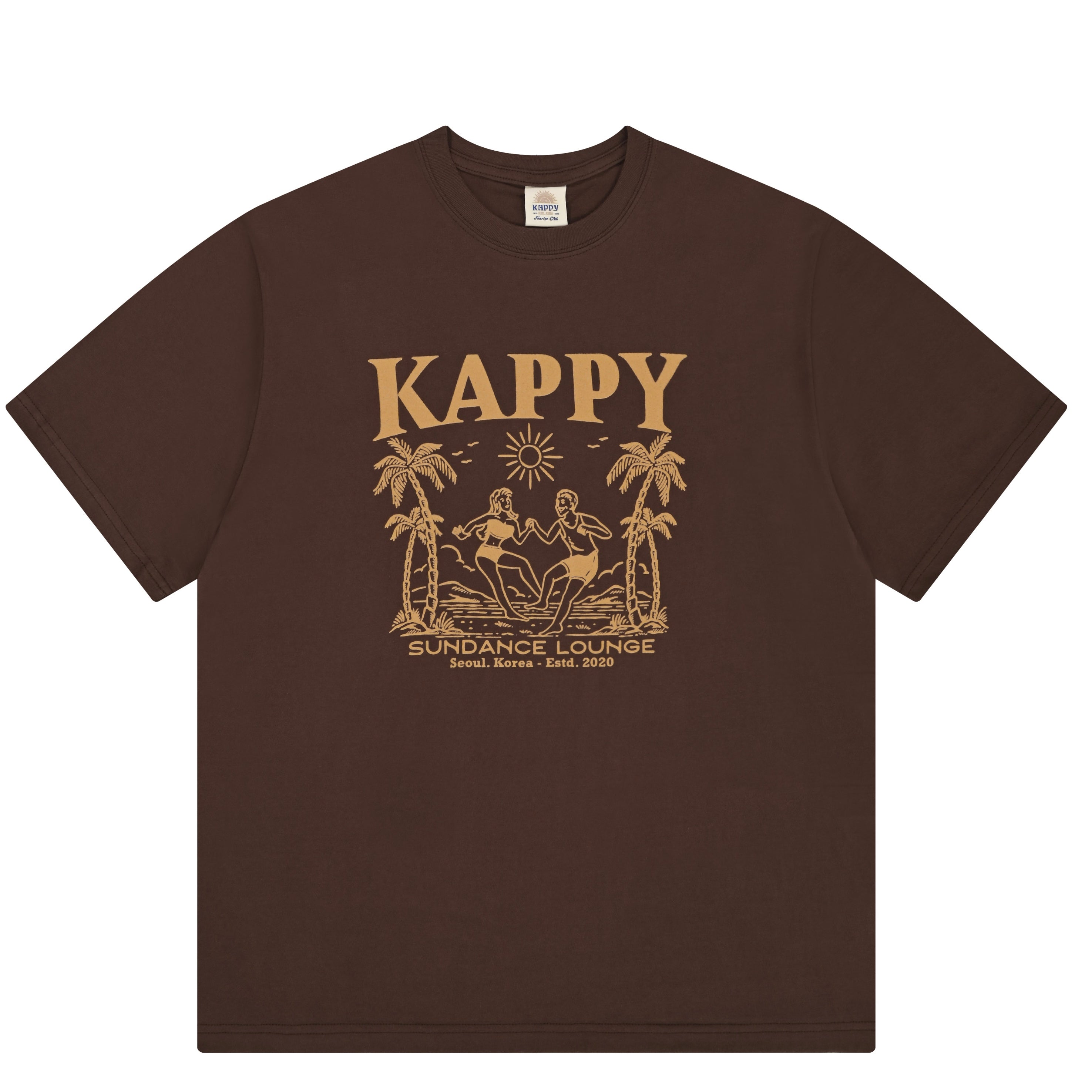 Sundance Lounge Half T-shirt (Brown)