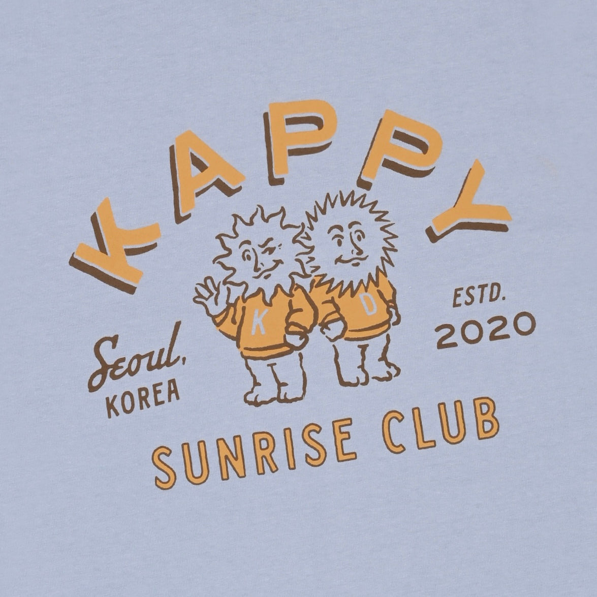 Sunny Mates Half T-shirt (Sky Blue)