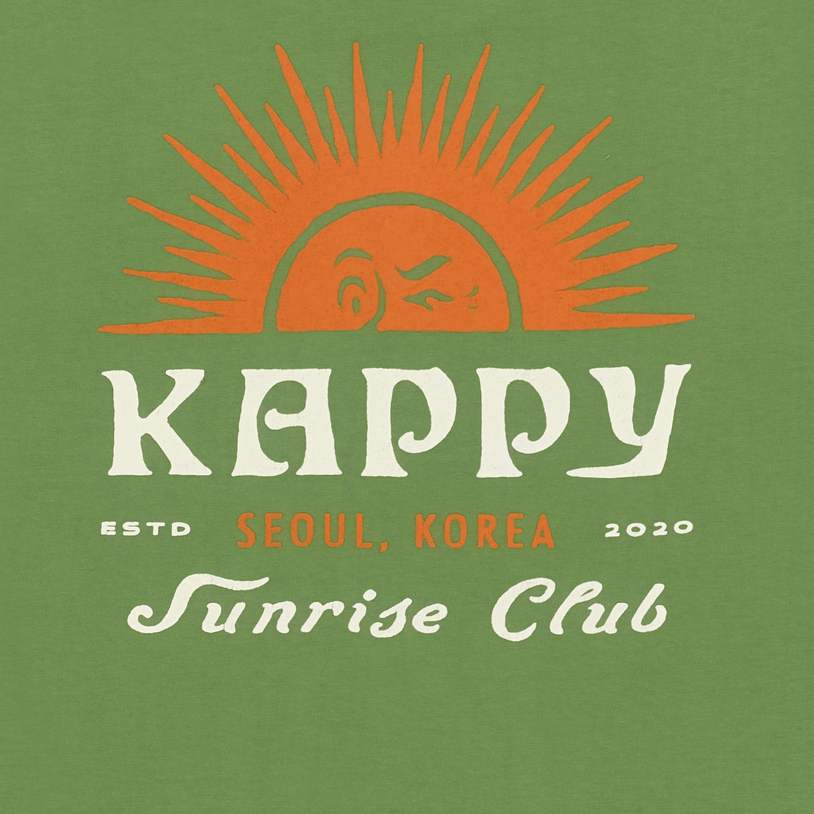 Sunny Wink Half T-shirt (Green)