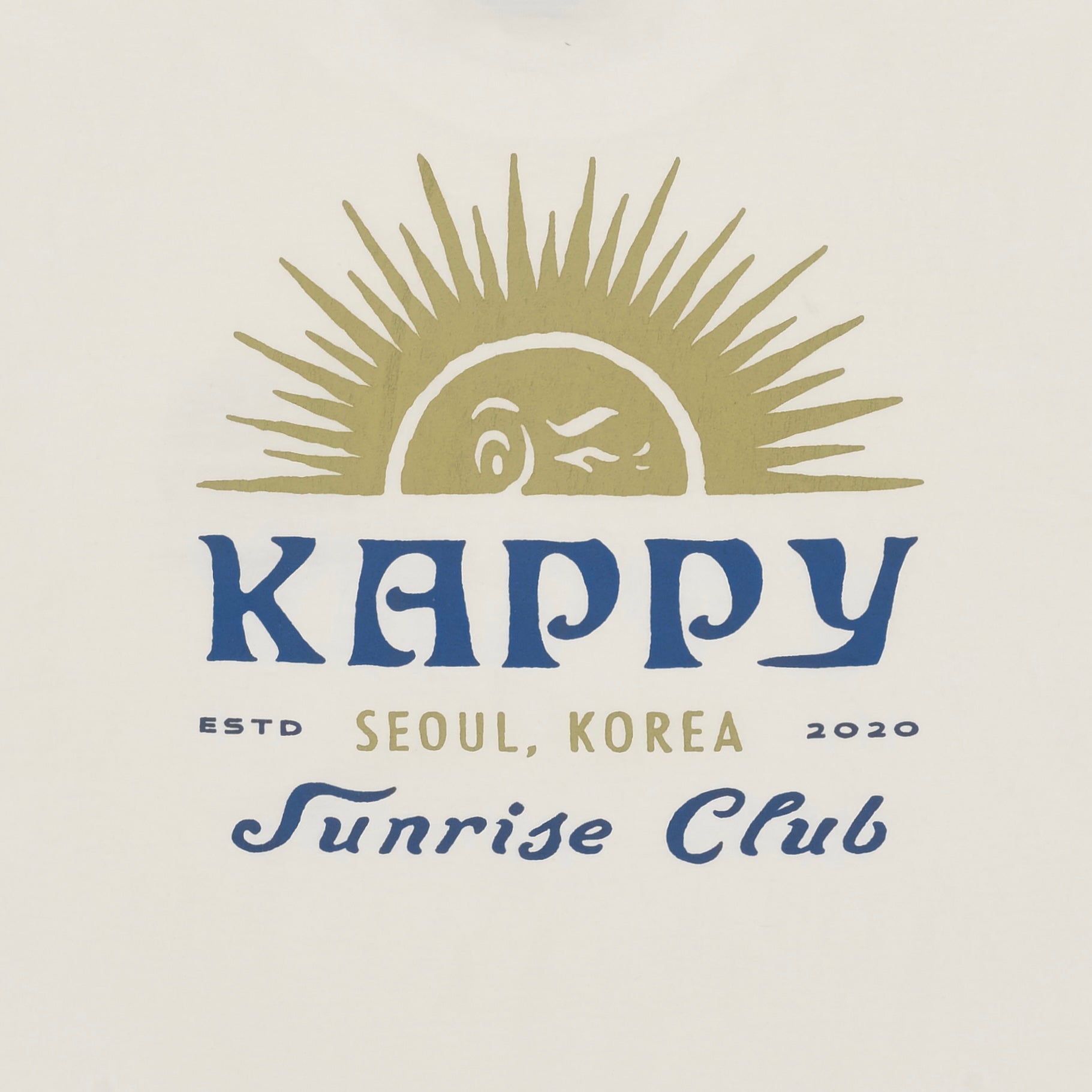 Sunny Wink Half T-shirt (White)