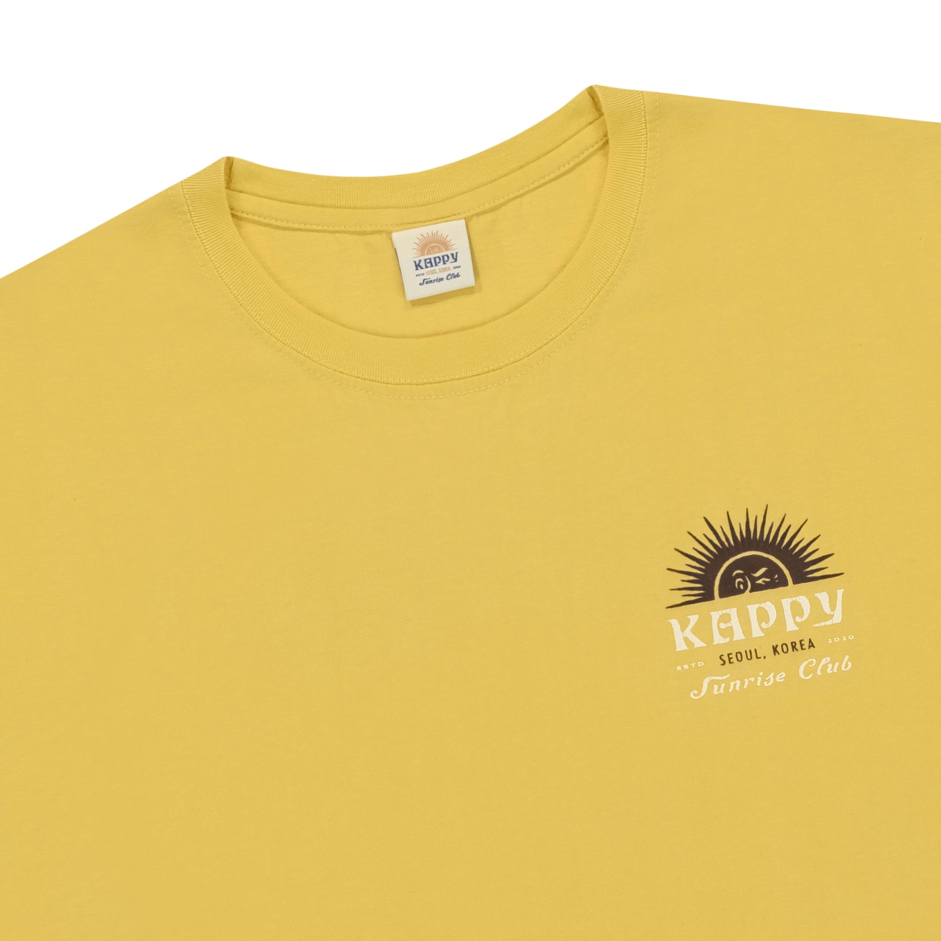 Sunny Wink Half T-shirt (Yellow)