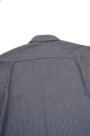 Stripe Pocket Work Shirt (Navy)