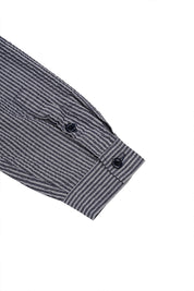 Stripe Pocket Work Shirt (Navy)