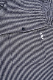 Stripe Pocket Work Shirt (Navy)
