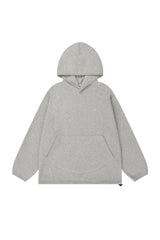Sunrise Fleece Button Hoodie (Melange White)