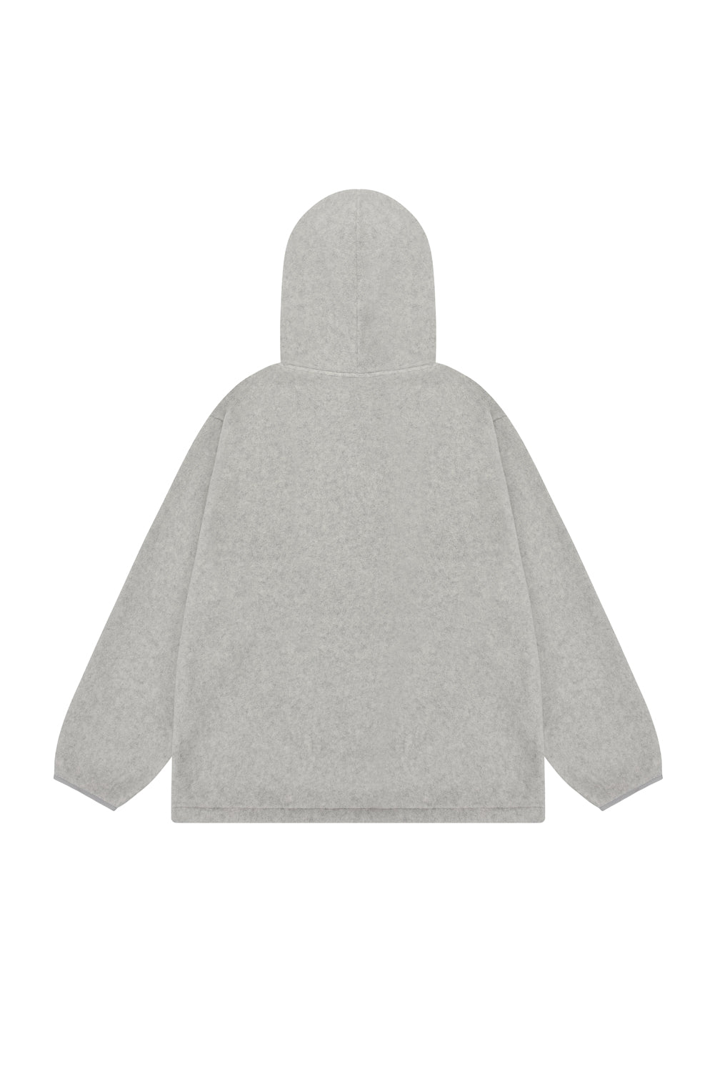 Sunrise Fleece Button Hoodie (Melange White)