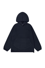 Sunrise Fleece Button Hoodie (Navy)
