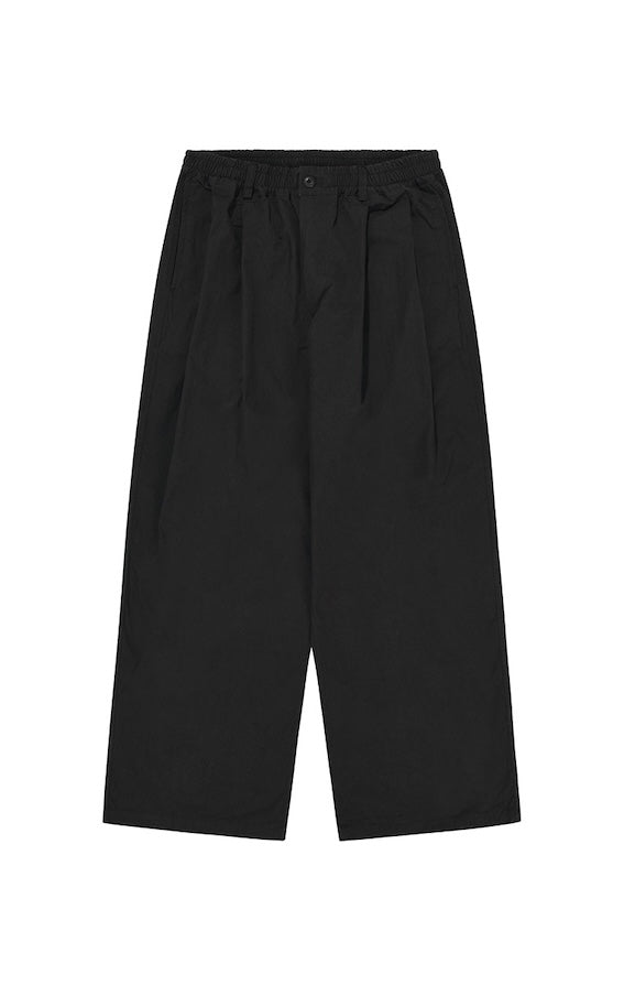 Two Tuck Wide CN Pants (Black)